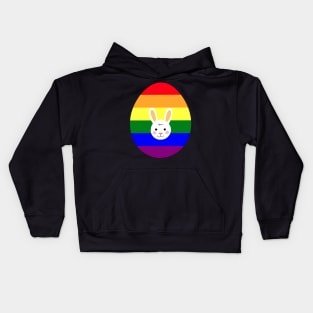 Happy Easter gay pride holiday celebration concept. Kids Hoodie